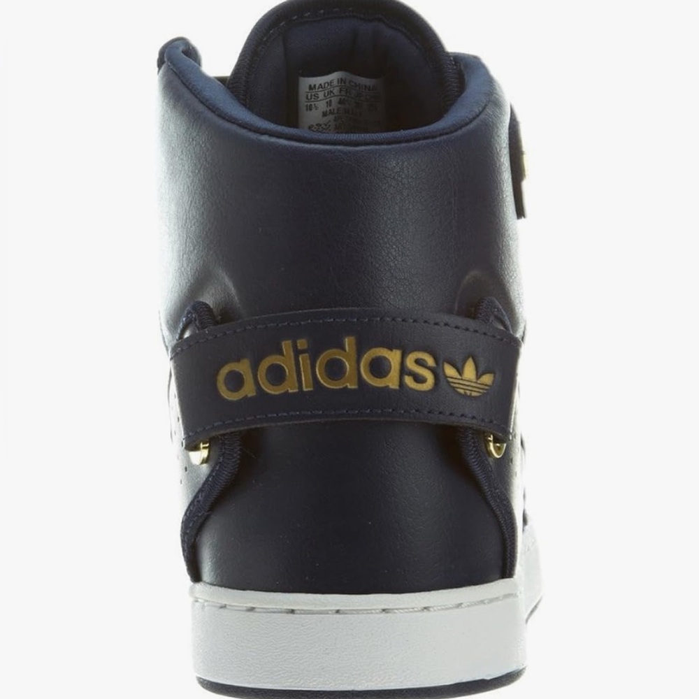 Adidas Men's AR 3.0 Mid Indigo/Gold Metallic/Sneakers - Picture 3 of 12